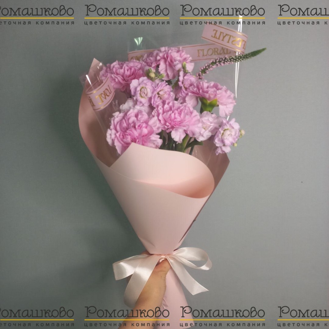 Букет из гвоздик «Цветочные мелодии»