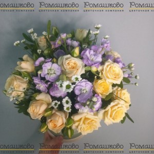 Превью Коробочка с цветами «Подарок из цветов»