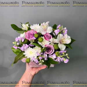 Превью Сумочка с цветами «Весна в ладонях»