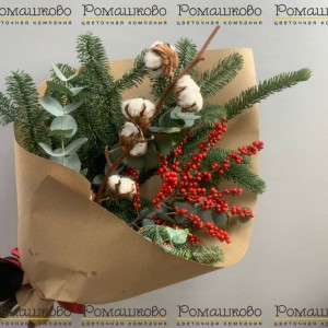 Превью Новогодняя композиции «Подарок для зимы»