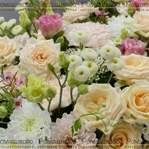 Превью Корзина с цветами «Прованс»