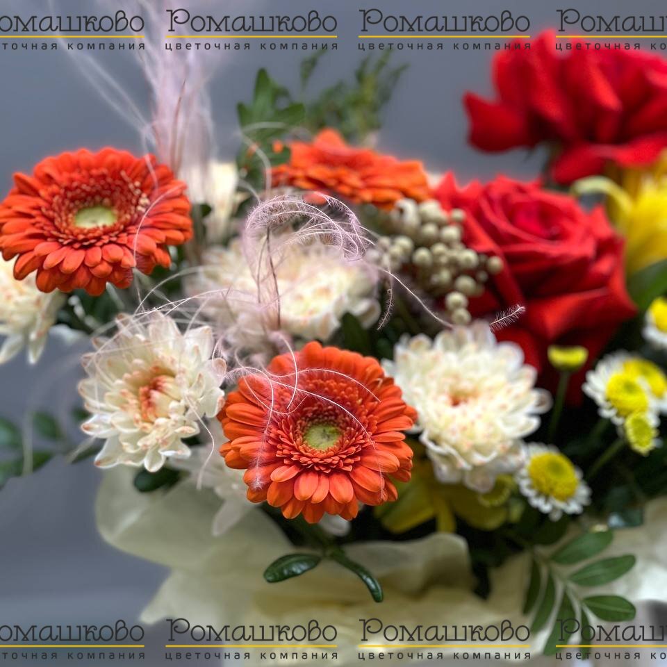 Шляпная коробка с цветами «Нежность для мамы»