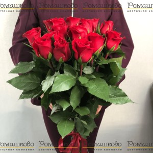 Превью Букет из 15 красных роз