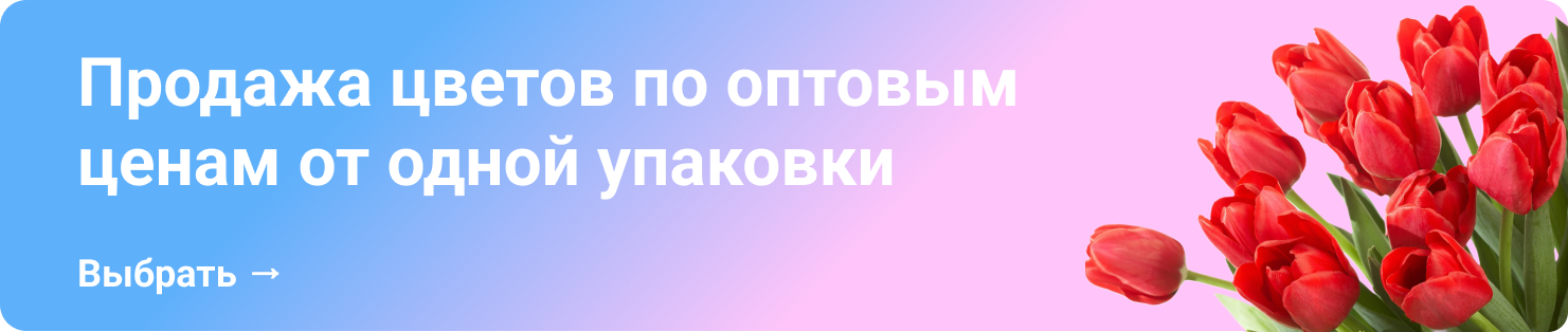 Цветы оптом